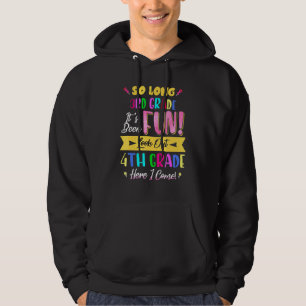 So lange 3. Klasse Ausblick 4. Klasse hier komme i Hoodie