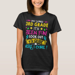 So lange 3. Klasse Ausblick 4. Klasse hier komme i T-Shirt