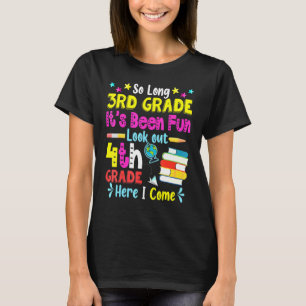 So lange 3. Klasse Ausblick 4. Klasse hier komme i T-Shirt
