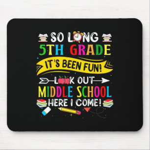 So lange 5. Klasse Blick aus der Mittelschule hier Mousepad