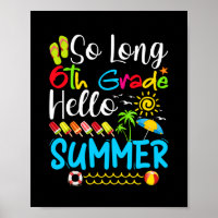 So lange 6. Klasse Hallo Sommer letzten Tag der Sc
