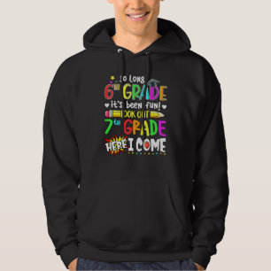 So lange 6. Klasse sein Been Spaß Ausblick auf die Hoodie