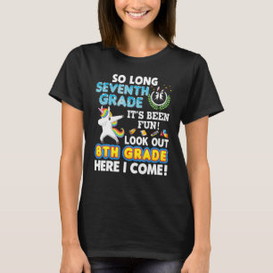 So lange 7. Klasse Aussehen 8. Hier komme ich letz T-Shirt