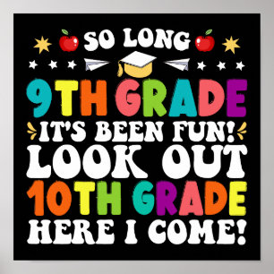 So lange 9. Klasse Aussehen 10. Klasse hier komme  Poster