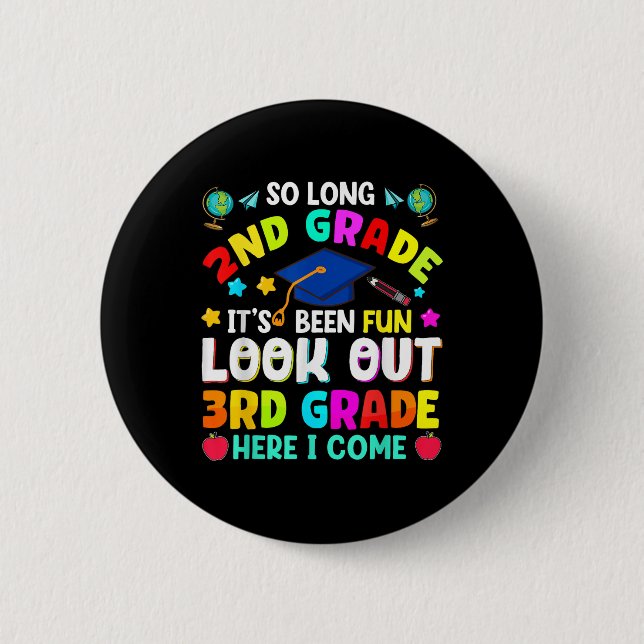 So lange Abschluss der zweiten Klasse Graduate Leh Button (Vorderseite)