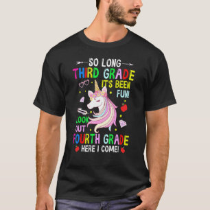 So lange drittklassige vierte Klasse hier komme ic T-Shirt
