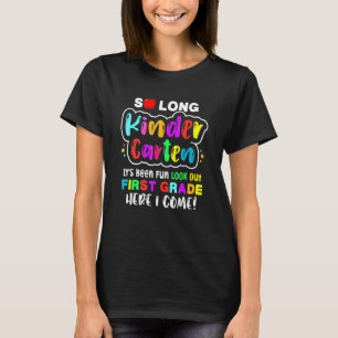 So lange Kindergarten hier komme ich 1 Grad Kids G T-Shirt