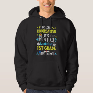 So lange Kindergarten sein Been Spaß Ausblick auf  Hoodie