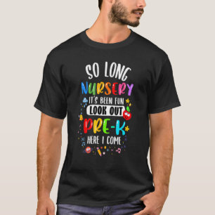 So lange Kinderzimmer war es Spaß, schauen Sie mal T-Shirt
