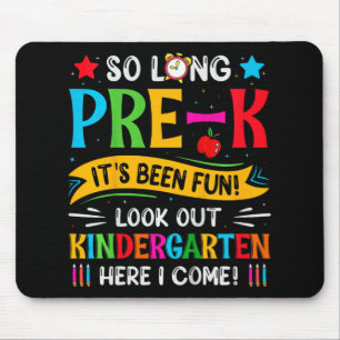 So lange Pre K Kindergarten hier Graduierte letzte Mousepad