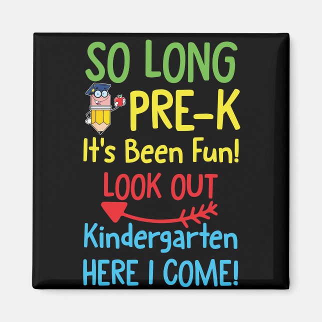 So lange PRE K war es Abschluss Magnet (Vorne)