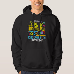 So lange vor der Kulisse aus dem Kindergarten, hie Hoodie