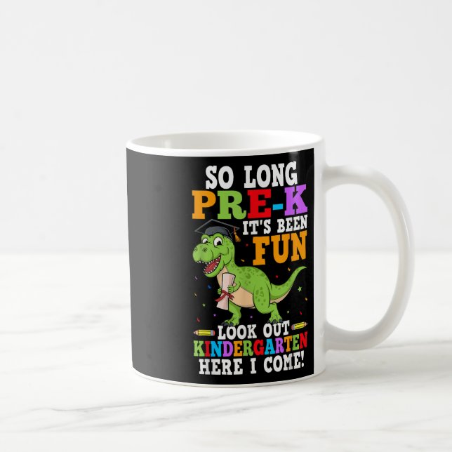 So lange vor der Schule Abschluss Kindergarten Er Kaffeetasse (Rechts)