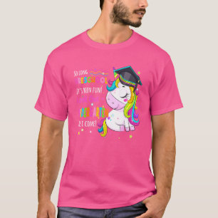 So lange Vorschule Hallo Kindergarten Kinder Unico T-Shirt