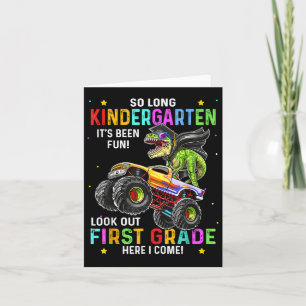 So langer Kindergarten Abschluss Cl von 2025 Dinos Karte