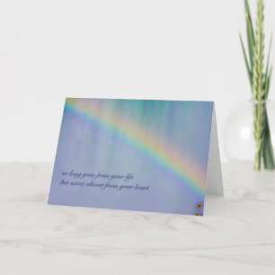 So langes Gone Beileid Karte