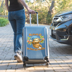 So langsam wie möglich - Niedlicher Sloth ASAP Cla Aufkleber
