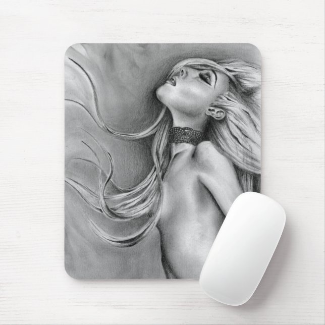 So leben Mutter Monster Sexy Blonde Original Art Mousepad (Mit Mouse)