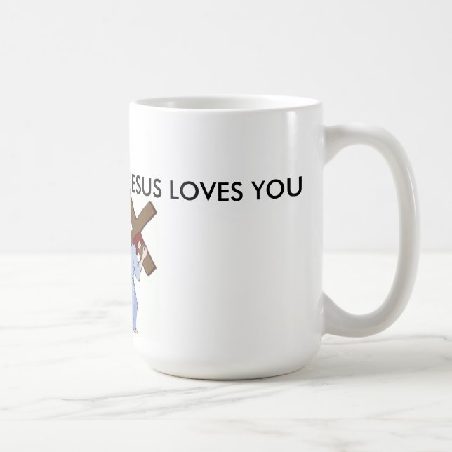 SO LIEBT DICH GOTT KAFFEETASSE (Rechts)