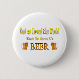 So liebte Gott die Welt Button