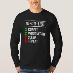 So listen Sie die Kaffeewaldarbeiten für den Schla T-Shirt