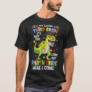 So Long 3. Klasse Ausblick 4. Klasse Kid Dinosauri T-Shirt