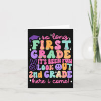 So Long First Grade Abschluss 2. Klasse hier I Co