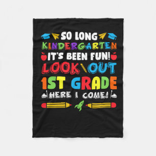 So Long Kindergarten 1. Klasse Fleecedecke