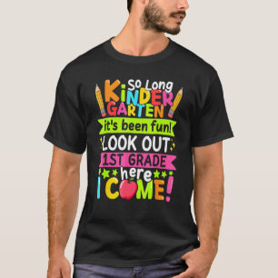So Long Kindergarten 1st Abschluss Boys Gir T-Shirt