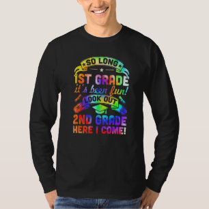 So Long Kindergarten 2. Klasse hier ich kommen Gra T-Shirt