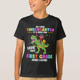 So Long Kindergarten Abschluss Cl 2023 Dinosaur K T-Shirt
