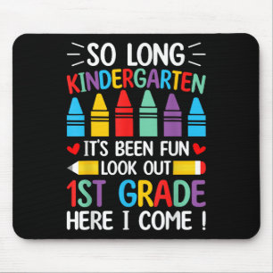 So Long Kindergarten Abschluss Erste Klasse hier I Mousepad