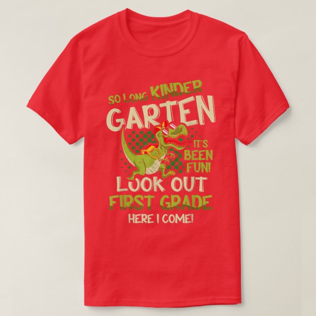 So Long Kindergarten Graduation class Kindergarten T-Shirt (Design vorne)