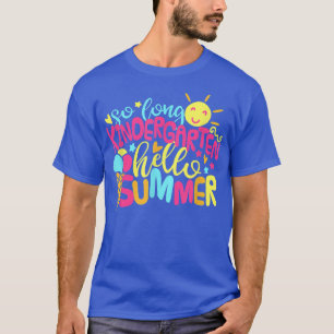 So Long Kindergarten Hallo Sommer Strand Letzten T T-Shirt