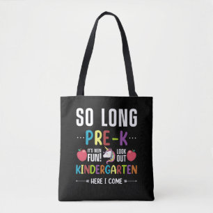 So Long Pre-K Kindergarten, jetzt komme ich Vorkin