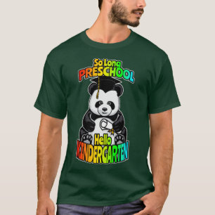 So Long Preschool Hello Kindergarten Funny Happy P T-Shirt