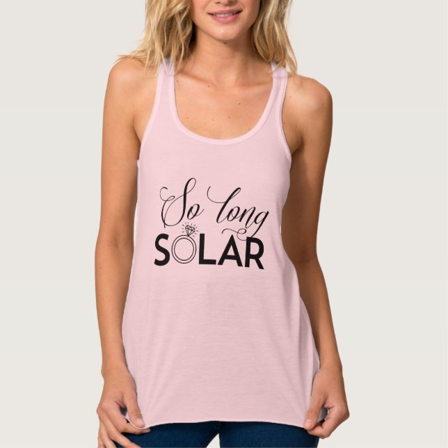 So Long Solar - Option 1 Tank Top (Vorderseite)