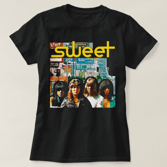 So lustig die Sweet Band Classic Fans T-Shirt (Design vorne)