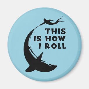 So mache ich - tauchen mit dem Hai Magnet