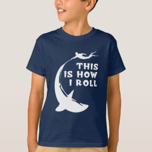 So mache ich - tauchen mit dem Hai T-Shirt
