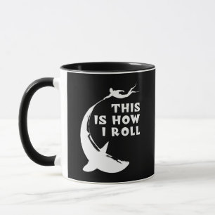 So mache ich - tauchen mit dem Hai Tasse