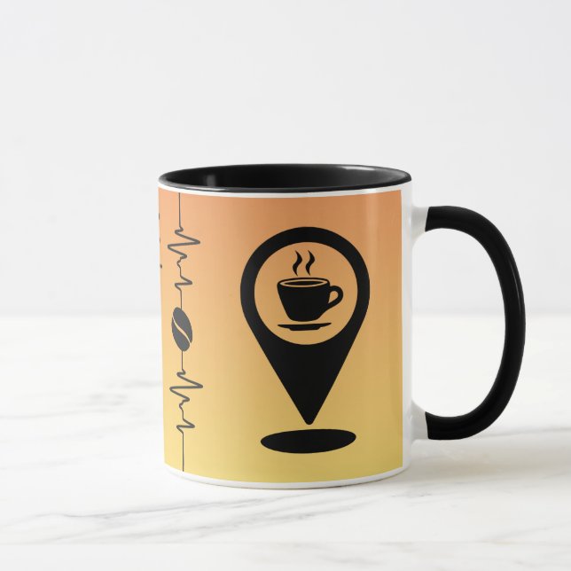 So machen Sie mich glücklich Tasse - Funny Heartbe (Rechts)