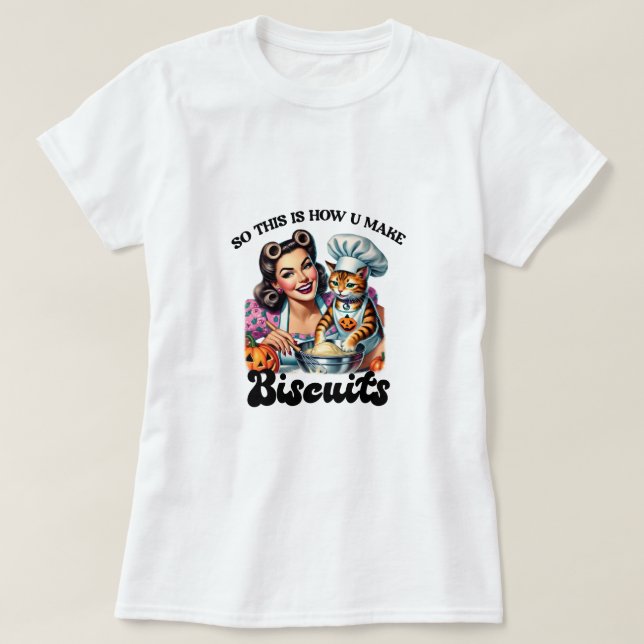 So machen wir Kekse T-Shirt (Design vorne)