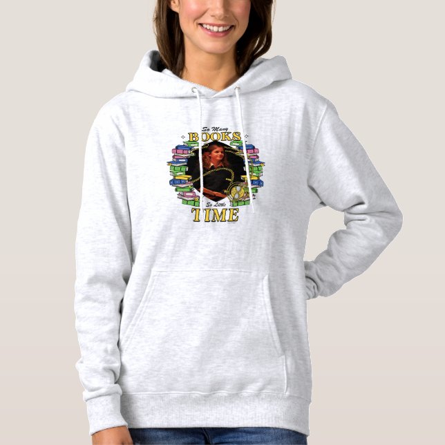 So Many Books, So Little Time Hoodie (Vorderseite)