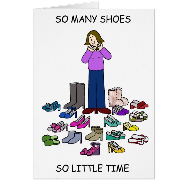 So Many Shoes So Little Time (Vorne)
