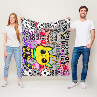So Meowgical Fleece Blanket von Theater ・ Denken S