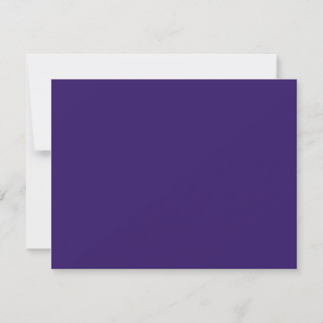 SO MOD Bar Bar Mitzvah Reply Card RSVP Karte (Vorderseite)