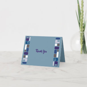 SO MOD Bar Bar Mitzvah Thank You Card Dankeskarte