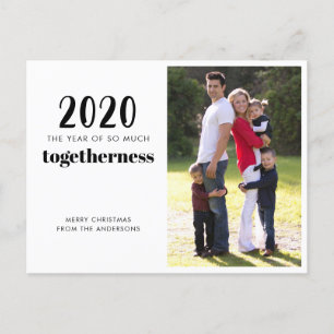 So Much Togetherness 2020 Merry Christmas Foto Feiertagspostkarte