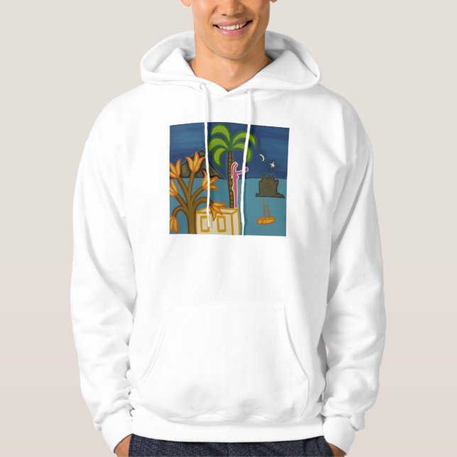 So nah und doch bis jetzt 2008 hoodie (Vorderseite)